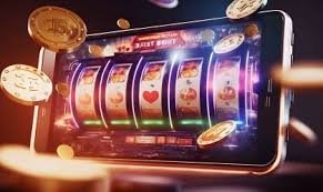 Tampilan permainan slot dan meja dealer langsung tunai slot